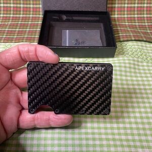 New Apex Carry slim carbon fiber wallet (BC-3)
